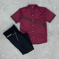 KEMEJA Children's Clothing / Boys' Clothing Ages 1 2 3 4 5 6 7 8 9 10 11 12 Years / Shirt and Chino 