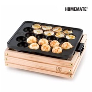 สินค้าใหม่ เครื่องทำขนมทาโกยากิ Takoyakib Maker เครื่องทำทาโกยากิ HOMEMATE เครื่องทำขนมครกไฟฟ้า รุ่น
