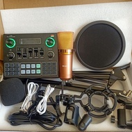 EJBPremium Quality v9 Live Sound Card with Bm800 Condenser Microphone Set 2022model