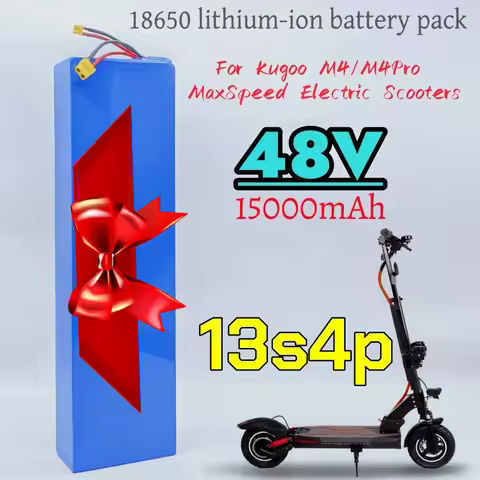 48V 15000mAh 15Ah 13S4P 18650 lithium battery pack with BMS suitable for Kugoo M4/M4 Pro/Max Speed t