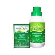 World Plant คู่หูมหัศจรรย เวิลด์แพลนท์ แพ็คคู่ ปุ๋ยน้ำไคโตซาน ขนาด 1 ลิตร+สารเพิ่มประสิทธิภาพ ขนาด 2