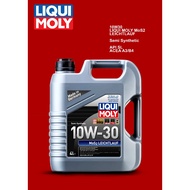 10W30/10W40 LIQUI MOLY MOS2 LEICHTLAUF 4L(7000KM)/LIQUI MOLY ENGINE FLUSH PLUS(300ML)