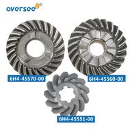 6H4 Gear Kit For Yamaha Outboard Motor 3 Cyl 40HP 50HP;Forward 6H4-45560-00;Reverse 6H4-45570-00;Pin