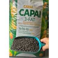 1kg Baja Hijau, Baja Daun, Baja Gemuk, Baja Subur, Baja NPK 16-16-16 Cap Capai baja semi organik