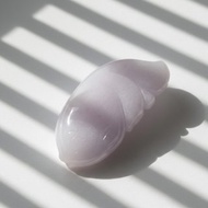 【年年有魚】紫羅蘭翡翠魚 | 裸石 | 天然緬甸玉翡翠A貨 | 送禮