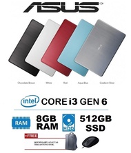 Laptop Asus X441U Intel Core i3-Ram 8GB/256GB SSD - Wind 10