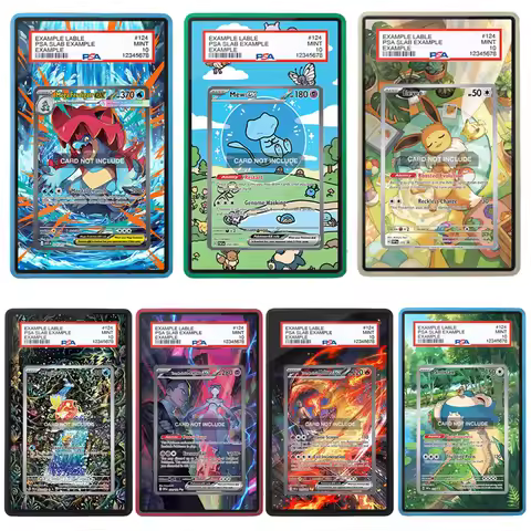 Anime Art Display for Bulbasaur Eevee Charizard Gengar Gardevoir Mewtwo Ptcg Acrylic Protective Case