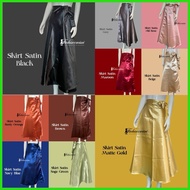 ☽ ⊕ Filipiniana Skirt Satin Wrap Around