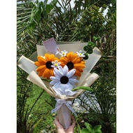 Graduation Flower Bucket | Beautiful Flower Bouquet | Birthday Gift Flower Bouquet