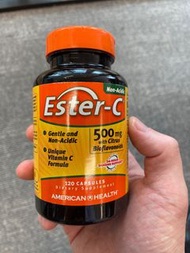 全新 2026年11月到期 Ester c 維他命C 120粒 脂溶性 不傷胃 vitamin c american health 膠囊版本