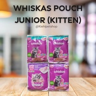 Whiskas JUNIOR POUCH 80 GR | Whiskas JUNIOR POUCH TUNA 80GR | Whiskas JUNIOR POUCH MACKEREL 80GR | W