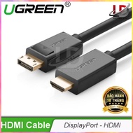DisplayPort to HDMI cable supports 1920x1200 resolution UGREEN DP101 - Genuine product
