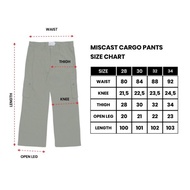 [✅Ready] Miscast - Cargo Pants Corduroy - Zuko - Olive Green