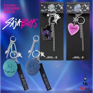 SAJA BOYS Acrylic & Mini Cap Keychain | KOREA 8Seconds x Netflix KPOP Demon Hunters Collection Gift