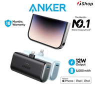 Anker Powerbank 621 Powercore 5000mAh 12W Lightning Power Bank MFI Portable Charger iPhone Charger Anker Charger (A1645)