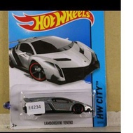 Hotwheels Lamborghini Veneno Silver Rare