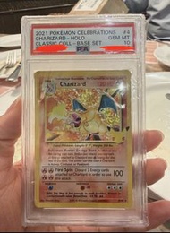Pokémon 美版25週年復刻噴火龍 PSA10