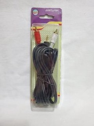 全新包郵 三米 3M 喇叭線 紅白 3.5mm