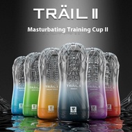 Transparent Airplane Cup Fake Pussy Stimulation Alat Lancap  Exercise Duration Masturbation Toy