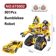 ✨Transformers Programming RC Robot Building Blocks 901 Pcs Panlos Technic Bricks Toy Set Assembly Mo