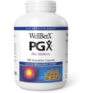 PGX by Natural Factors, WellBetX Plus Mulberry, 180 vegetarian capsules, 180 Capsules 6CQW