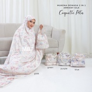 BALI TASIK PRAYER CLOTHES - 2IN1 ADULT PRAYER CLOTHES ARMANY SILK COQUETTE RIBBON