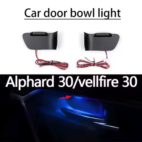 LED door handle bowl lamp atmosphere light for alphard vellfire 30 series 2015 2016 2017 2018 2019 2