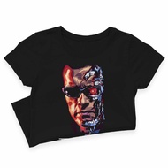Terminator Arnold Schwarzenegger Ai Chatgpt Plus Chat Gpt Robot Cartoon Anime Boy Tshirt Clothing Ke