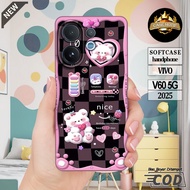 VIVO V60 Case VIVO V60 5G Case Latest 2025 Softcase Accessories Silicone Casing Protective Case hp