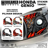 HONDA GENIO Dreamer Decals sticker tank sticker GENIOHONDA cuts waterproof glossy lamination GN 0105