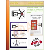 DY3250XZ Full Motion TV wall mount 32-50 inches stand tilt bracket
