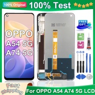 For OPPO A54 5G A74 5G LCD Display Touch Screen Digitizer Assembly Replacement CPH2195 CPH2197