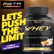 META NUTRITION Whey Protein 2.2 lbs / 1kg Protein Powder Chocolate Butterscotch / Vanilla Butterscot