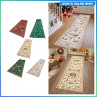 [Beauty] Long Christmas Rug, Indoor Rug, Crystal Velvet Rug, Non-Slip Gift Rug, Washable, Soft, Suit