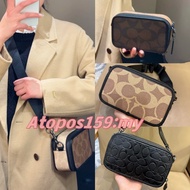 Ch CAB80 CY888 100% C Brand New Style Presbyopic WYATT Camera Bag Men's Messenger Bag/Shoulder Bag 8