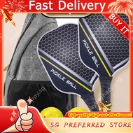 [SG PICKLEBALL][SG stock Fast Shipping]Pickleball Paddles Set with Pickleball Rackets, Pickle Ball P