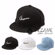 [MEZAME]15AW Champion X Monkey Time 聯名款 可調式 棒球帽 Snapback 反戴 男女 情侶 (3色・海外代購)