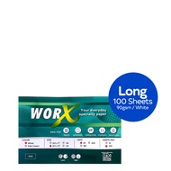 Worx Paper Long 90gsm White 100s
