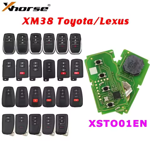 Xhorse XM38 XSTO01EN VVDI Smart Key 8A 4D 4A for Toyota Corolla Rav4 Camry Land Cruiser Lexus GS300