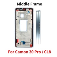 Middle Frame For Tecno Camon 30 Pro CL8 LCD Front Frame Housing Bezel With Side Button Repair Parts
