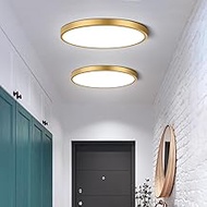 2Pack 9Inch LED Flush Mount Ceiling Light Fixture, 18W(180W Equivalent), 1800LM, 6000K Cool White, I