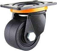Plate Casters Swivel Castor Wheel Trolley Furniture Caster,Low Center of Gravity Heavy Duty Caster D