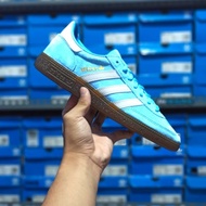 (FREE KAOS KAKI) Bisa COD!!! Adidas Handball Spezial Ice Blue Light White Size 38 - 44 Sepatu Sneake