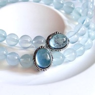 海藍寶盒子手串