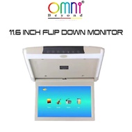 Omni Beyond Car Roof Monitor Car TV Car 11.6" Super Slim Full HD Flip Down Roof Monitor