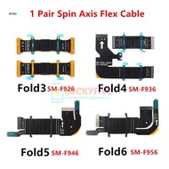 Samsung Galaxy Z Fold4 Fold3 Fold 5 Fold 6 SM-F936B F926 F946 F956 1 Set Flexible