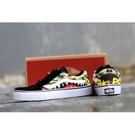 Sepatu pria vans old school bape shark