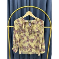 Yellow Flower Blouse