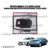 TOYOTA MARK X 3.0 LEXUS LS430 PENAPIS GEAR BOX AUTO FILTER WITH GASKET 35330-50020