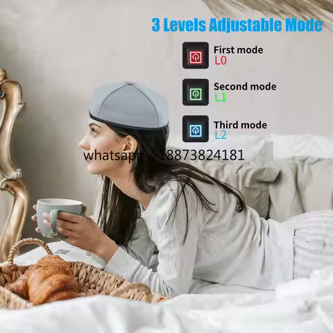 Home Uses Red & Near Infrared Light Therapy Cap 660nm 850nm Led Red Light Therapy Hat fast shipping